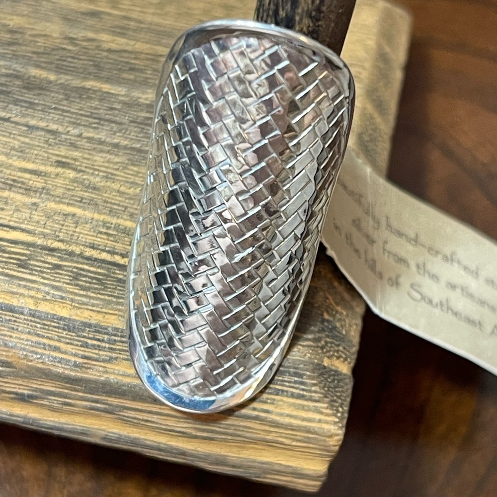 sterling hills • artisan crafted statement ring .925